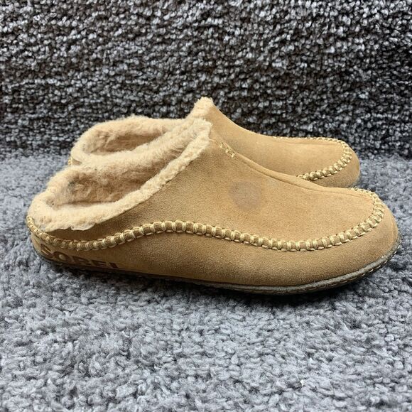 Sorel Men's Falcon Ridge Slipper Size 9 Brown House Shoes Slip On - Picture 4 of 8